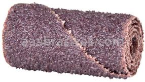 1 x 2 x 3/16 /40 /M-17 /Merit Aluminum Oxide /Cartridge Rolls, Straight Half-Glued (Pencils)
