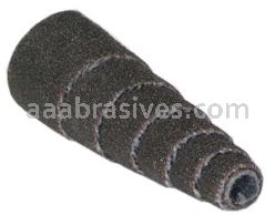 1/2 x 1-1/2 x 1/8 120 M-9 Merit Silicon Carbide Full-Taper Spiral Rolls