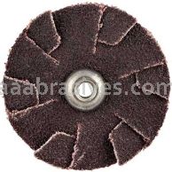 1-1/2 /60 / 8-32 /Merit Aluminum Oxide /Overlap Slotted Discs (2/Set)