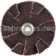 1-1/2 /100 / 8-32 /Merit Aluminum Oxide /Overlap Slotted Discs (2/Set)