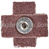 2-1/4 x 2-1/4 x 1/2 80 8-32 Merit Aluminum Oxide (8 Ply) Cross Pads