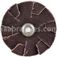 1-3/4 /60 / 8-32 /Merit Aluminum Oxide /Overlap Slotted Discs (2/Set)