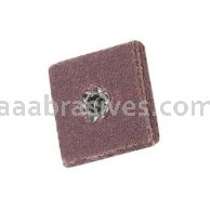 1 x 1 x 6 /80 /8-32 /Merit Aluminum Oxide Resin /Square Pads