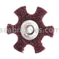 1-1/2 x 1/4-20 A/O Medium Merit Type GD Surface Preparation Stars