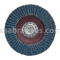 4-1/2 x 5/8-11 80 Grit Merit Type 27 High Density Zirc Powerflex Flap Discs