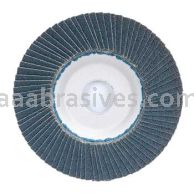 4-1/2 x 7/8 24 Grit Merit Type 27 Zirc Powerflex Flap Discs