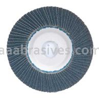 4-1/2 x 7/8 36 Grit Merit Type 27 Zirc Powerflex Flap Discs