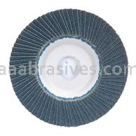 4-1/2 x 7/8 80 Grit Merit Type 27 Zirc Powerflex Flap Discs