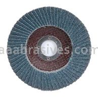 4-1/2 x 5/8-11 120 Grit Merit Type 27 Alo Powerflex Flap Discs