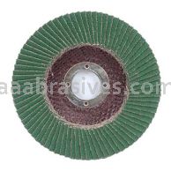 4-1/2 x 7/8 100 Grit Merit Premium Zirconia Plus Type 29 R801 Flap Disc