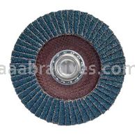 7 x 5/8-11 80 Grit Merit Type 27 High Density Zirc Powerflex Flap Discs