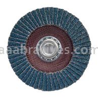 4-1/2 x 5/8-11 120 Grit Merit Type 27 High Density Zirc Powerflex Flap Discs