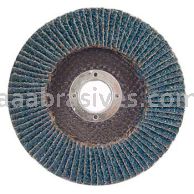 5 x 7/8 80 Grit Merit Type 27 Zirc Powerflex Flap Discs