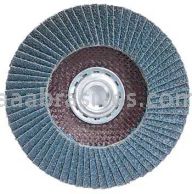 4-1/2 x 5/8-11 80 Grit Merit Type 27 Zirc Powerflex Flap Discs