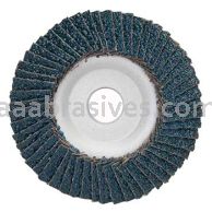 4-1/2 x 7/8 60 Grit Merit Type 29 Zirc Powerflex Flap Discs