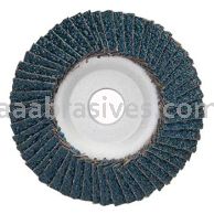 7 x 7/8 60 Grit Merit Type 29 Zirc Powerflex Flap Discs