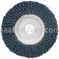 4-1/2 x 7/8 36 Grit Merit Type 29 Zirc Powerflex Flap Discs