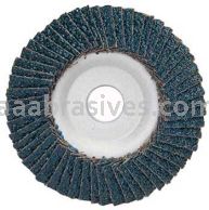 4-1/2 x 7/8 60 Grit Merit Type 29 Zirc Powerflex Flap Discs