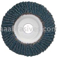 5 x 7/8 40 Merit Type 29 Zirc Powerflex Flap Discs