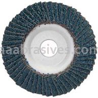 5 x 7/8 120 Grit Merit Type 29 Zirc Powerflex Flap Discs