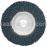 7 x 7/8 40 Grit Merit Type 29 Zirc Powerflex Flap Discs