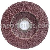 4-1/2 x 7/8 80 Grit Merit Type 29 Fiberglass Plate Alo Powerflex Flap Discs