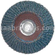 4-1/2 x 5/8-11 40 Grit Merit Type 29 Zirc Powerflex Flap Discs