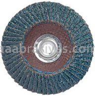4-1/2 x 5/8-11 120 Grit Merit Type 29 Zirc Powerflex Flap Discs