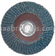 5 x 5/8-11 40 Merit Type 29 Fiberglass Plate Zirc Powerflex Flap Discs