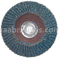 7 x 5/8-11 60  Grit Merit Type 29 Zirc Powerflex Flap Discs