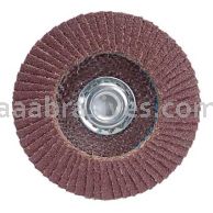 7 x 5/8-11 80 Merit Type 29 Fiberglass Plate Alo Powerflex Flap Discs