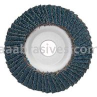 5 x 7/8 36 Merit Type 29 Aluminum Plate Zirc Powerflex Flap Discs