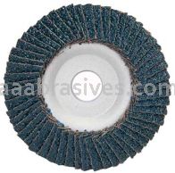 4-1/2 x 7/8 24 Grit Merit Type 29 Zirc Powerflex Flap Discs