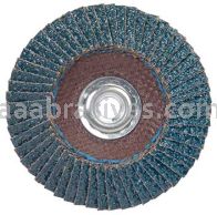 7 x 5/8-11 24 Grit Merit Type 29 Zirc Powerflex Flap Discs