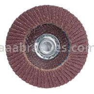 4-1/2 x 5/8-11 24 Grit Merit Type 29 Alo Powerflex Flap Discs