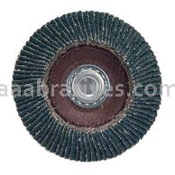 4-1/2 x 5/8-11 40 Grit Merit Type 29 High Density Zirc Powerflex Flap Discs
