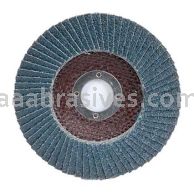 5 x 7/8 60 Merit Type 27 Fiberglass Plate Zirc Powerflex Flap Discs