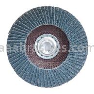 5 x 5/8-11 40 Grit Merit Type 27 Zirc Powerflex Flap Discs