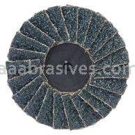 2" 36 Grit Merit Type 27 Mini Type 2 Zirc Flap Discs