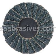 3" 36 Grit Merit Type 27 Mini Type 2 Flap Discs