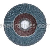 7 x 5/8-11 60 Merit Type 27 Fiberglass Plate Alo Powerflex Flap Discs