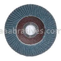 7 x 5/8-11 80 Grit Merit Type 27 Alo Powerflex Flap Discs