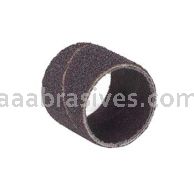 3/4 x 1/2 80 Merit Aluminum Oxide Spiral Bands