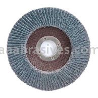 7 x 7/8 80 Grit Merit Type 29 High Density Zirc Powerflex Flap Discs
