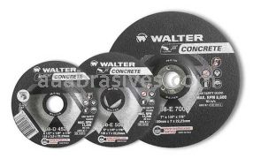 Walter 7x1/8x7/8 CONCRETE™ C24 Grade Wheel - 662980191200