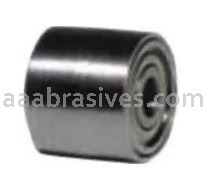 Dynabrade 11075 Contact Wheel 7/16" Dia. x 3/8" W x 3/8" I.D. Crown Face Steel