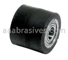 Dynabrade 11884 Contact Wheel 4" Dia. x 5/8" W x 5/8" I.D. Scoop Face 60 D Urethane