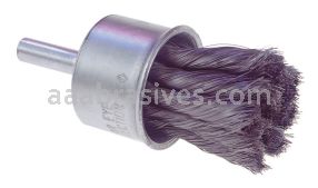 Osborn 30500 1 x .020 Carbon Steel x 1/4 sk Knotted End Brush