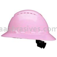 3M&trade; 7100239746 SecureFit&trade; Full Brim Hard Hat H-813SFV-UV Pink Vented 4-Pt Pressure Diffusion Ratchet Suspension W/ UVicator