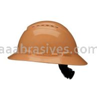 3M&trade; 7100240042 SecureFit&trade; Full Brim Hard Hat H-811SFV-UV Tan Vented 4-Pt Pressure Diffusion Ratchet Suspension W/ Uvicator